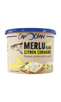 Tartinable merlu blanc, citron & coriandre Cap Océan