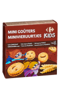 Biscuits mini goûters goût chocolat Carrefour Kids