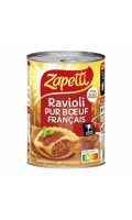 Plat cuisiné ravioli pur bœuf Zapetti