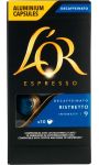 Capsules de café décaféiné Espresso Ristretto L'Or