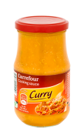 Sauce curry Carrefour