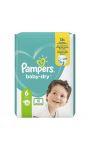 Couches bébé taille 6 13-18 kg baby dry Pampers