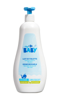 Lait de Toilette bébé très doux hydrate & adoucit Carrefour Baby
