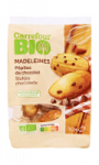 Madeleines pépites chocolat Carrefour Bio