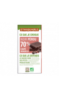 Chocolat Noir Pérou 70% Ethiquable